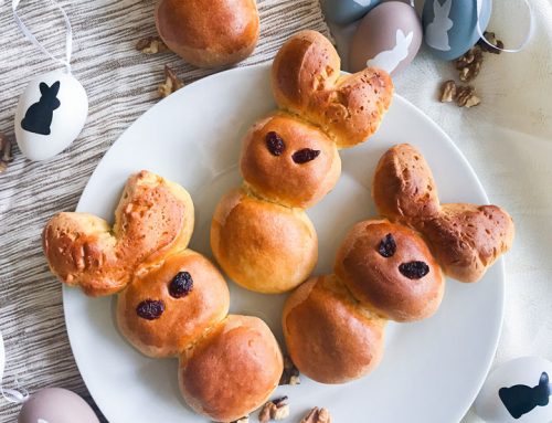 Stuffed Easter Bunny Rolls
